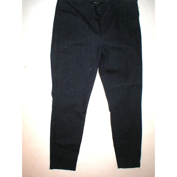 New J Brand Jeans Very Dark Blue Crop Skinny 32 Mid Rise Womens 850 Clean Rinse - Picture 2 of 8